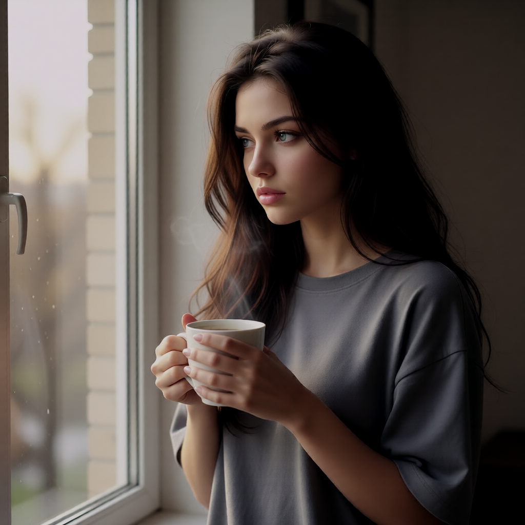 crushon ai — героиня Полина, кадр из каталога